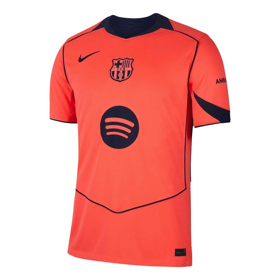 Barcelona 2025/26 UCL Kolmas Pelipaita Miesten GAVI #6