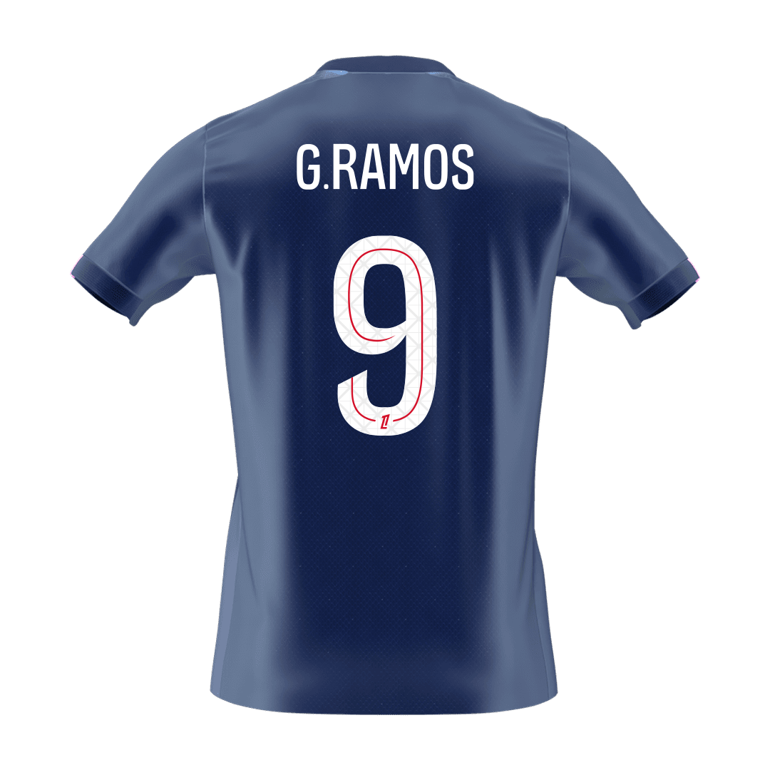 PSG kotipelipaita 2025/26 – G. Ramos #9 – lisänäkymä 8