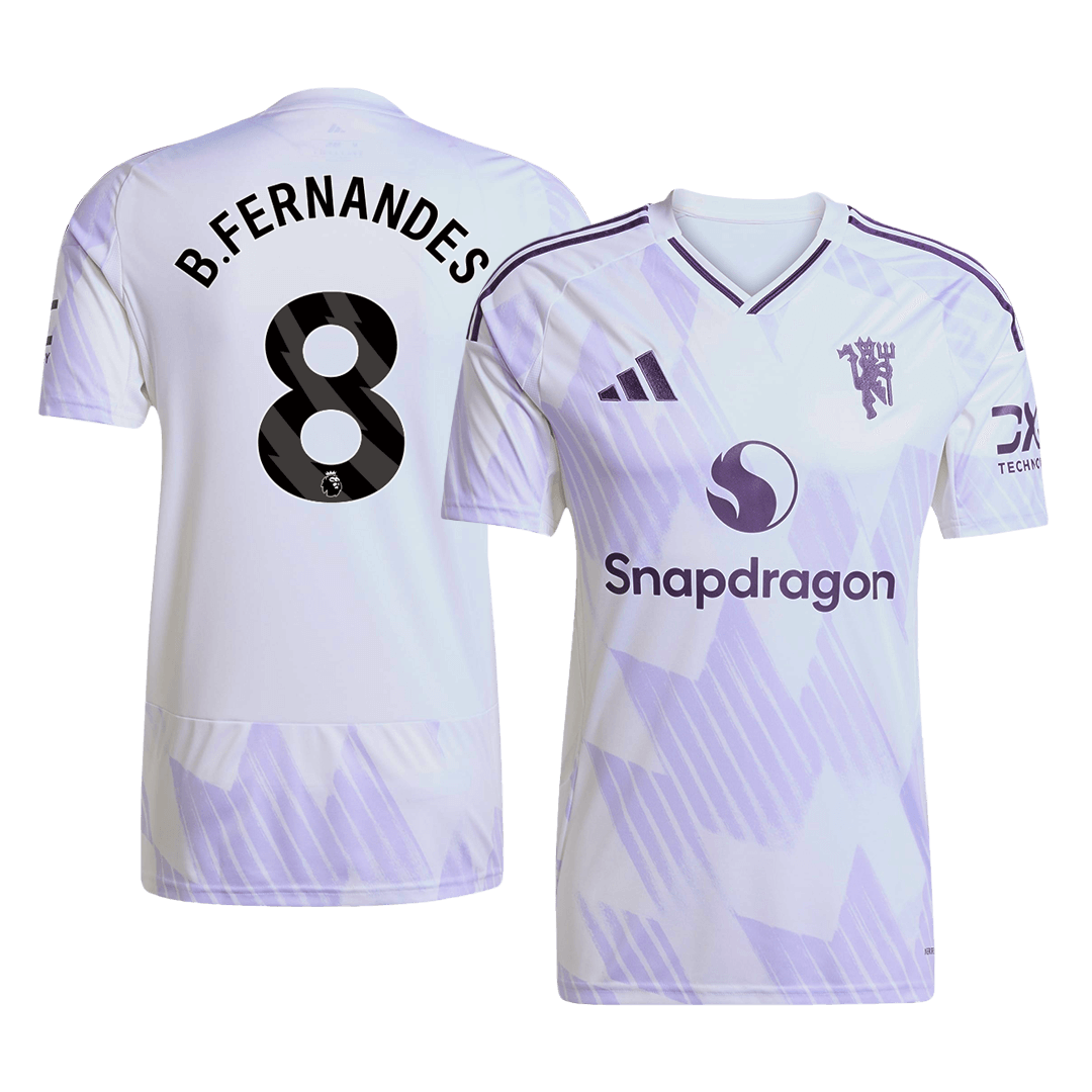 Manchester United 2025/26 Vieras Pelipaita Miesten B.FERNANDES #8