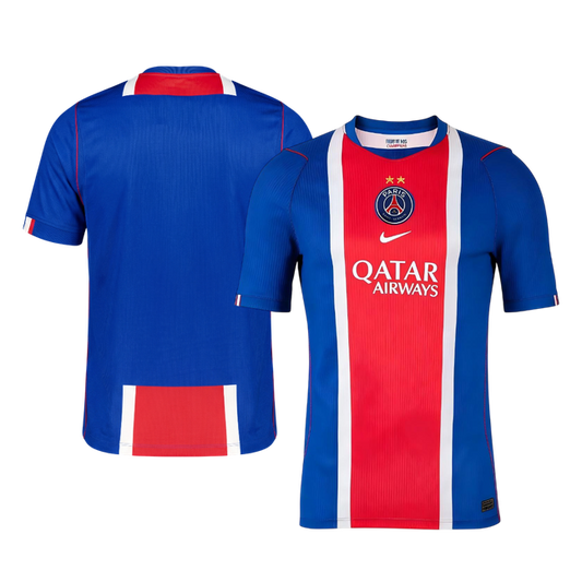 PSG kotipelipaita 2026/27 – etu- ja takapuoli