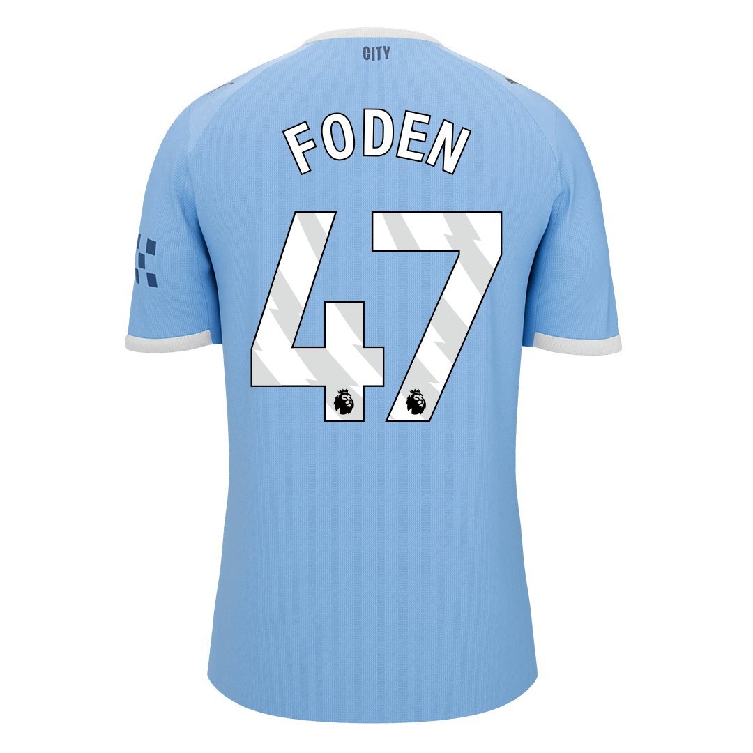 Manchester City kotipelipaita 2025/26 – Foden #47 – lisänäkymä 10