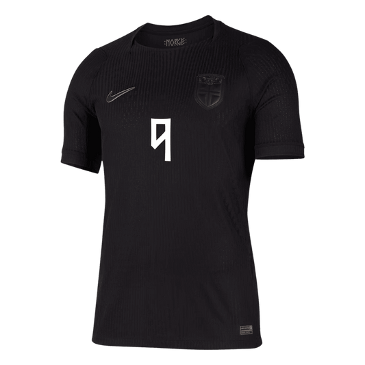 Norway World Cup 2026 Vieras Pelipaita (Player Version) Miesten BRAUT HAALAND #9