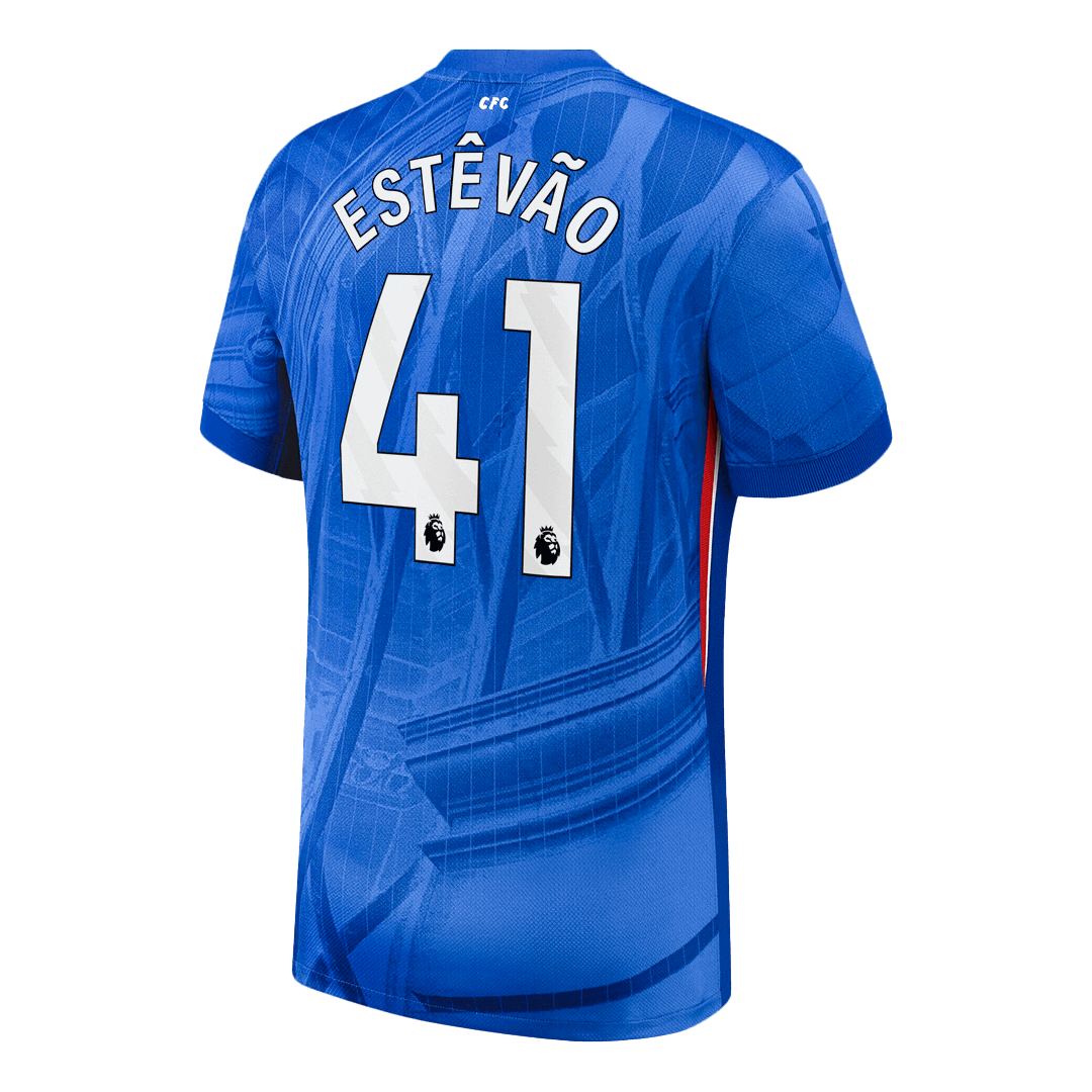 Chelsea kotipelipaita 2025/26 – Estêvão #41 – lisänäkymä 9