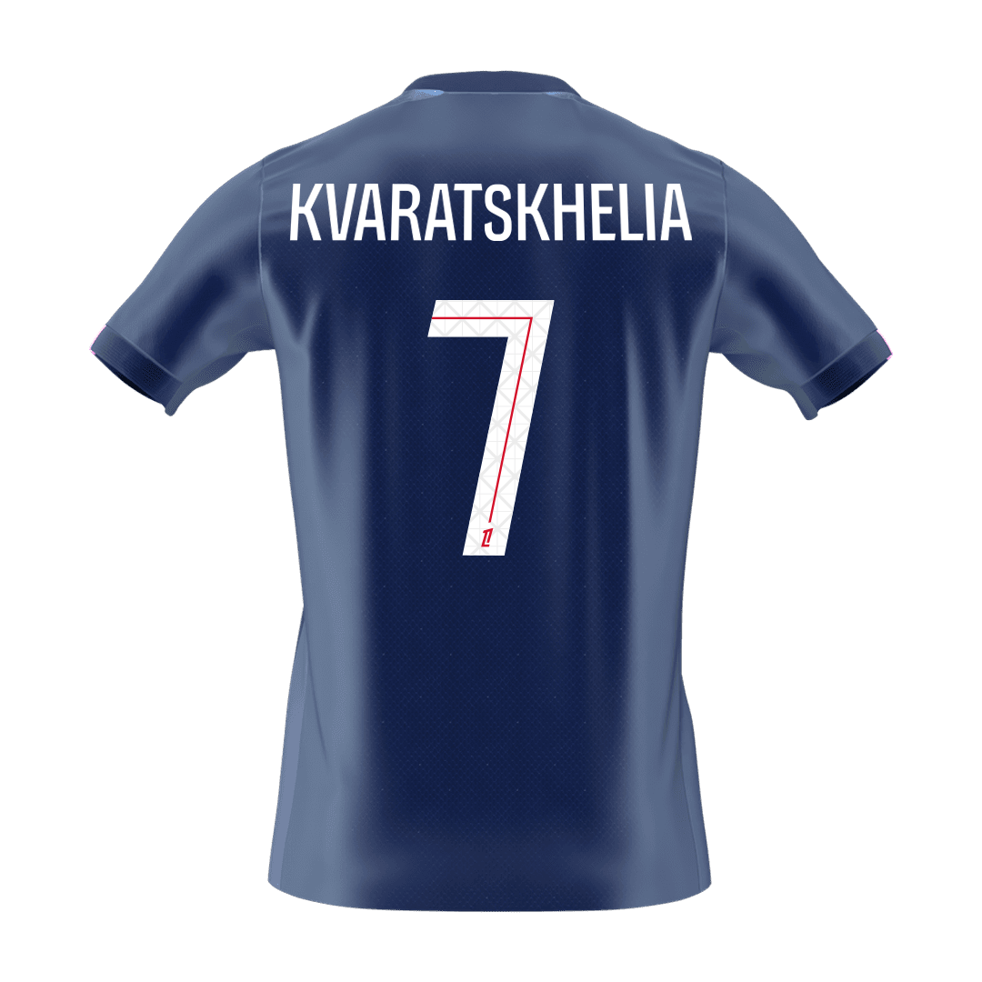 PSG kotipelipaita 2025/26 – Kvaratskhelia #7 – lisänäkymä 8