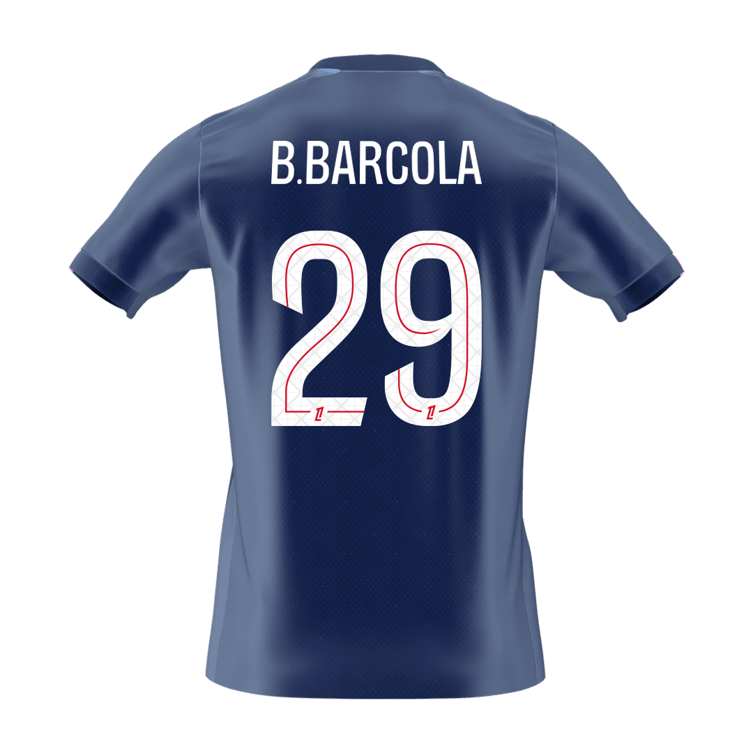 PSG kotipelipaita 2025/26 – B. Barcola #29 – lisänäkymä 8