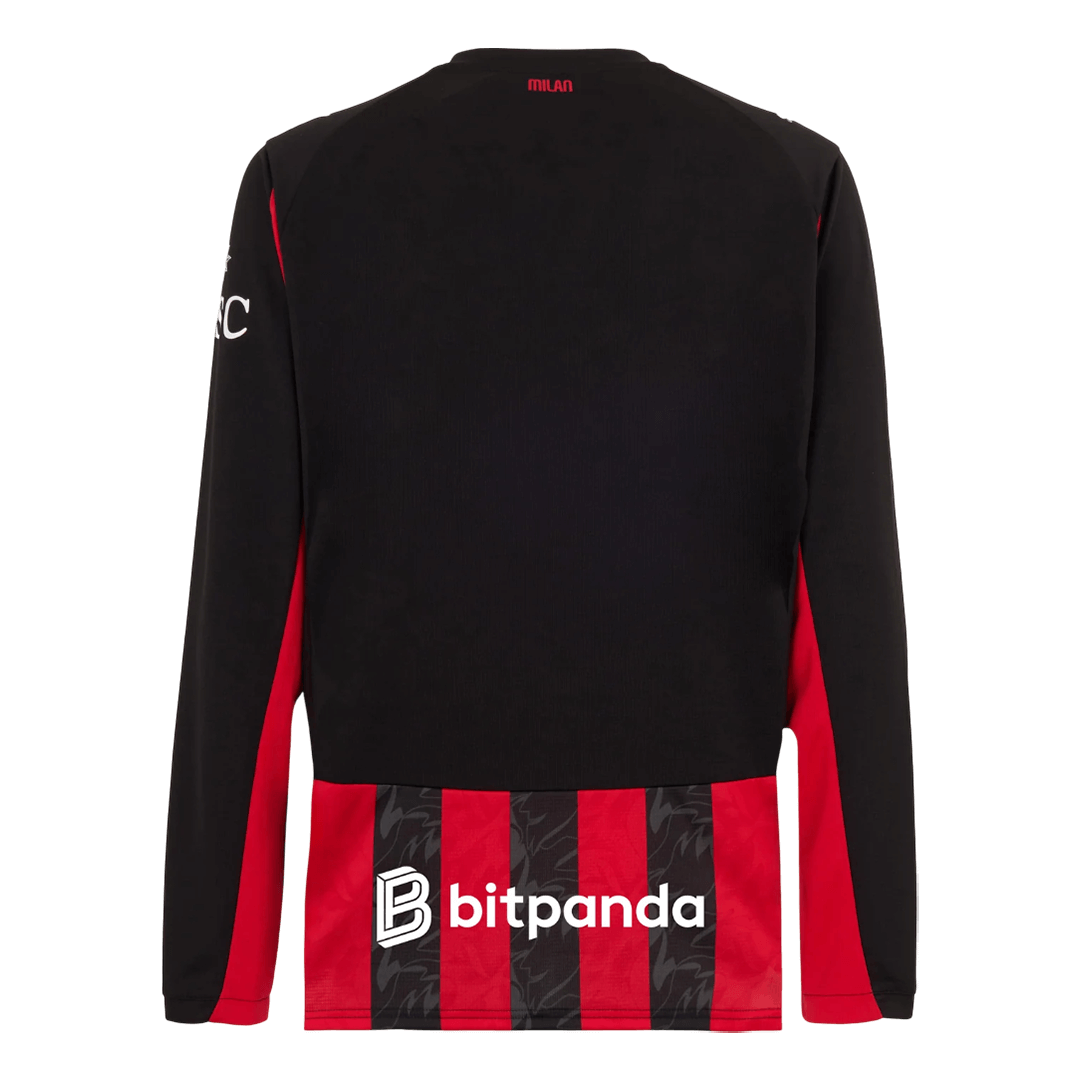 AC Milan 2025/26 Koti Pitkähihainen pelipaita Miesten