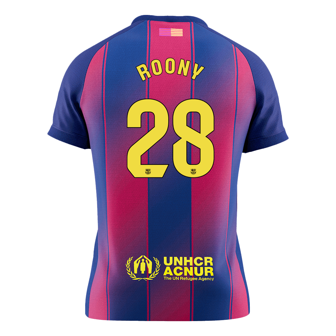 Barcelona 2025/26 Koti Pelipaita Miesten ROONY #28