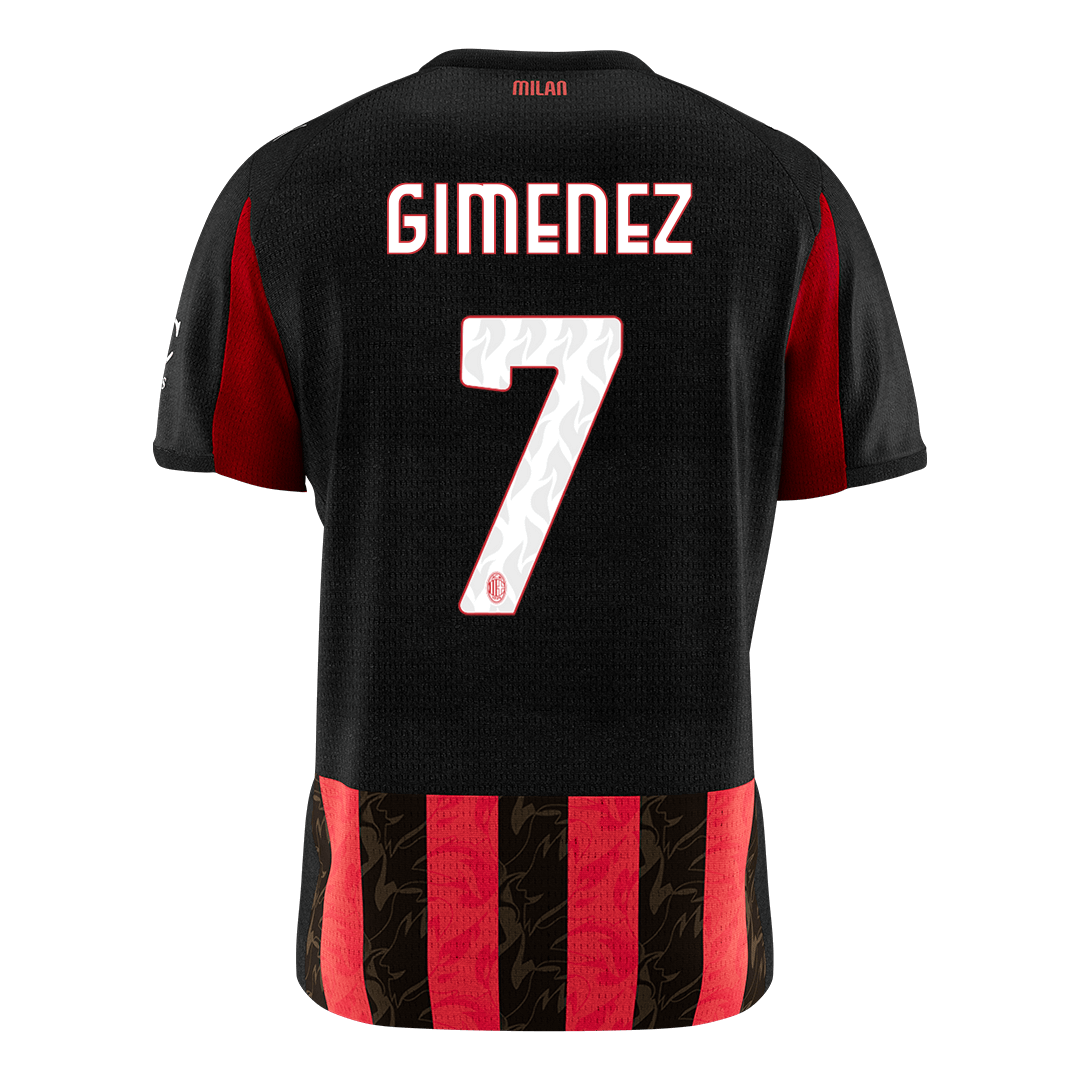 AC Milan kotipelipaita 2025/26 – Gimenez #7 – lisänäkymä 10