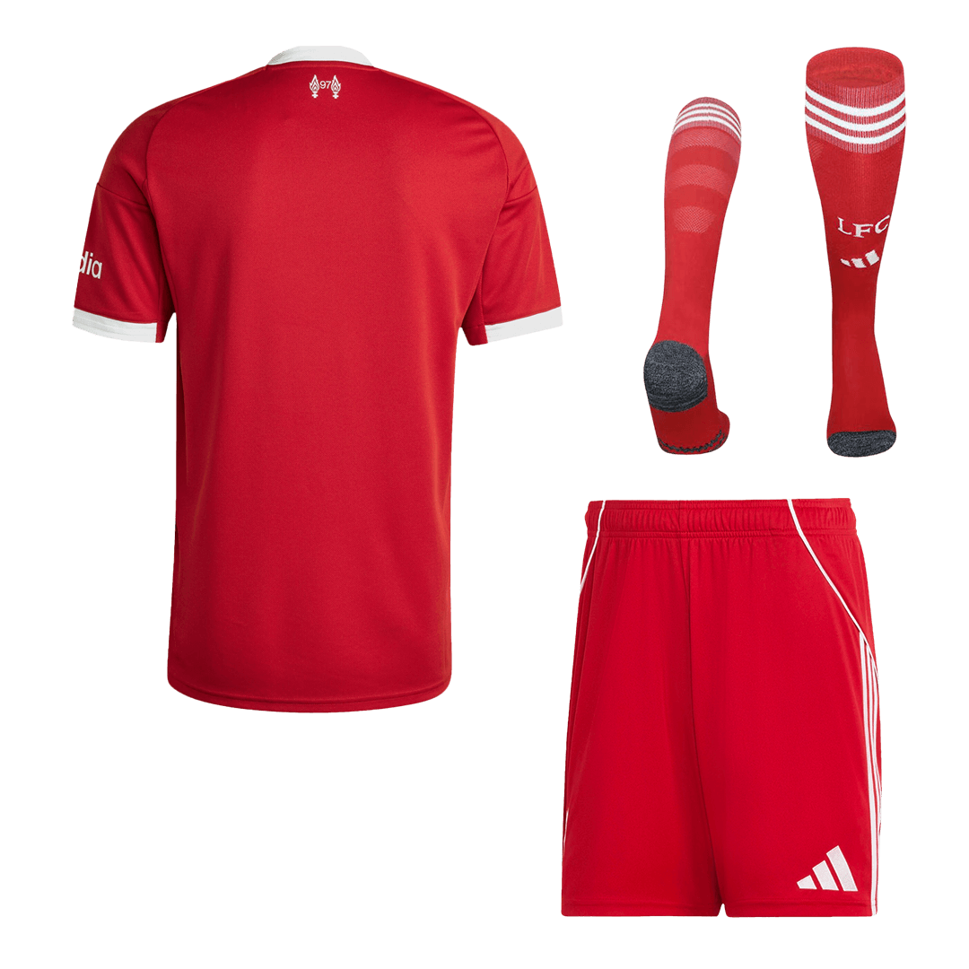 Liverpool 2025/26 Koti Täydellinen peliasu Miesten