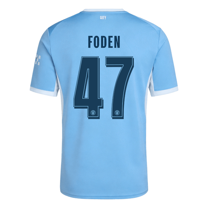 Manchester City kotipelipaita 2026/27 UCL – Foden #47 – lisänäkymä 12