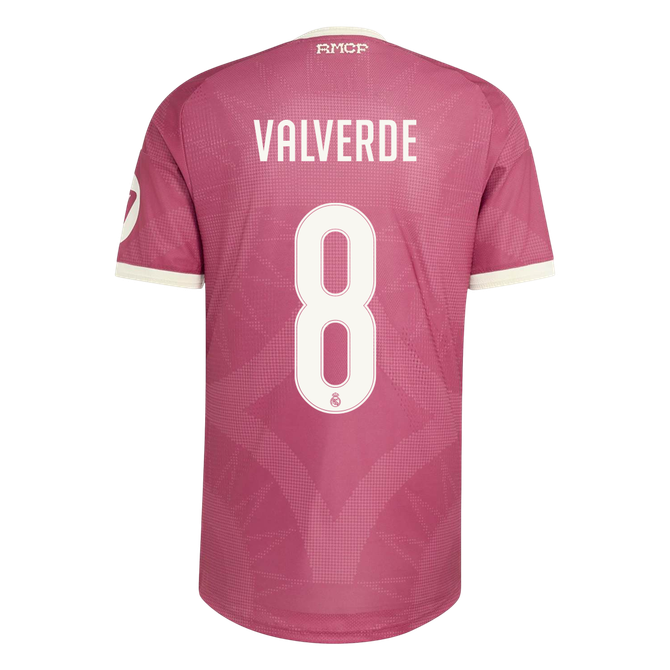 Real Madrid Kolmas pelipaita 2026/27 – VALVERDE #8 (Pelaajaversio)