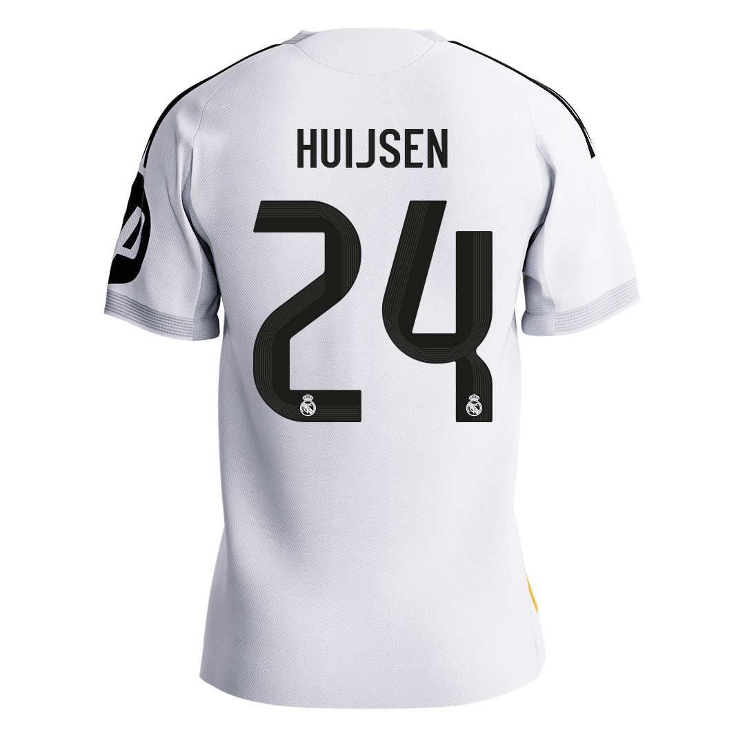 Real Madrid Kotipelipaita 2025/26 – HUIJSEN #24 (Pelaajaversio)