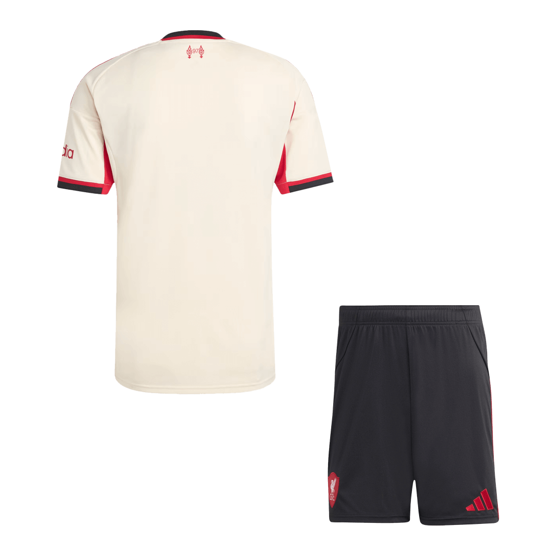 Liverpool 2025/26 Vieras Pelipaitasetti Miesten