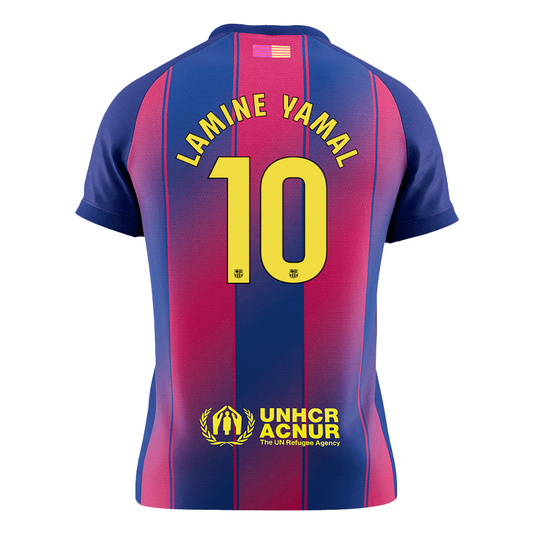 Barcelona kotipelipaita 2025/26 (Premium) – Lamine Yamal #10 – lisänäkymä 9