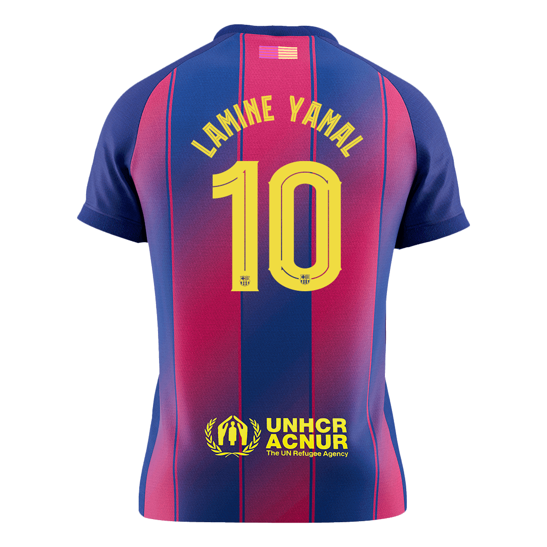 Barcelona kotipelipaita 2025/26 UCL (Premium) – Lamine Yamal #10 – lisänäkymä 9