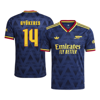 Arsenal vieraspelipaita 2026/27 UCL – Gyökeres #14 (pelaajaversio)
