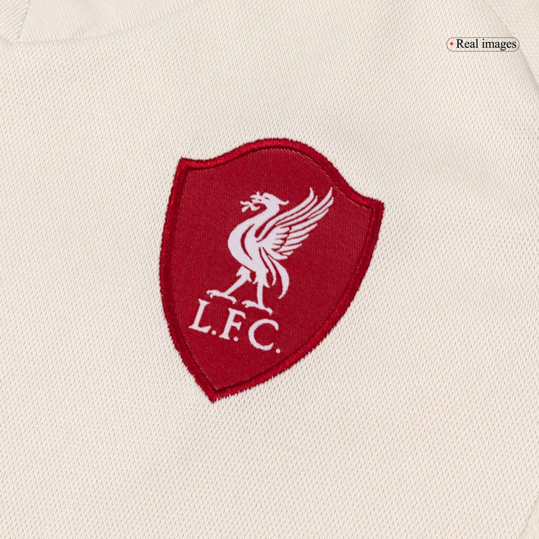 Liverpool 2025/26 Vieras Lasten täydellinen peliasu