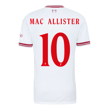 Liverpool Vieraspelipaita 2026/27 UCL – MAC ALLISTER #10 (Pelaajaversio)