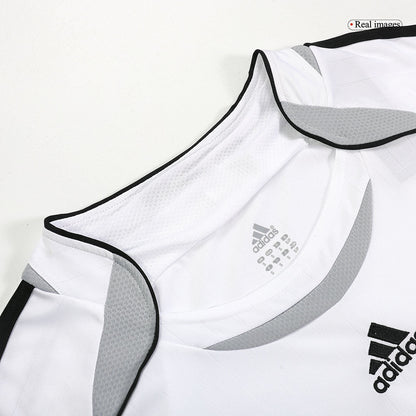 Real Madrid 2006/07 Koti Retro-pelipaita Miesten