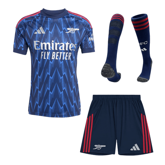 Arsenal 2025/26 Vieras Täydellinen peliasu Miesten