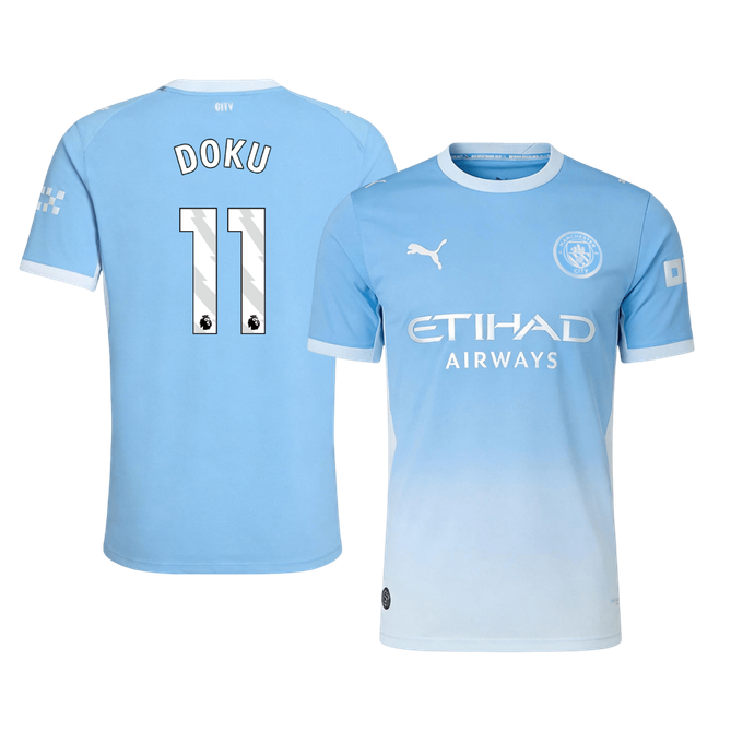 Manchester City kotipelipaita 2026/27 – Doku #11 (pelaajaversio)
