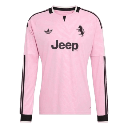 Juventus pitkähihainen vieraspelipaita 2026/27 – edestä