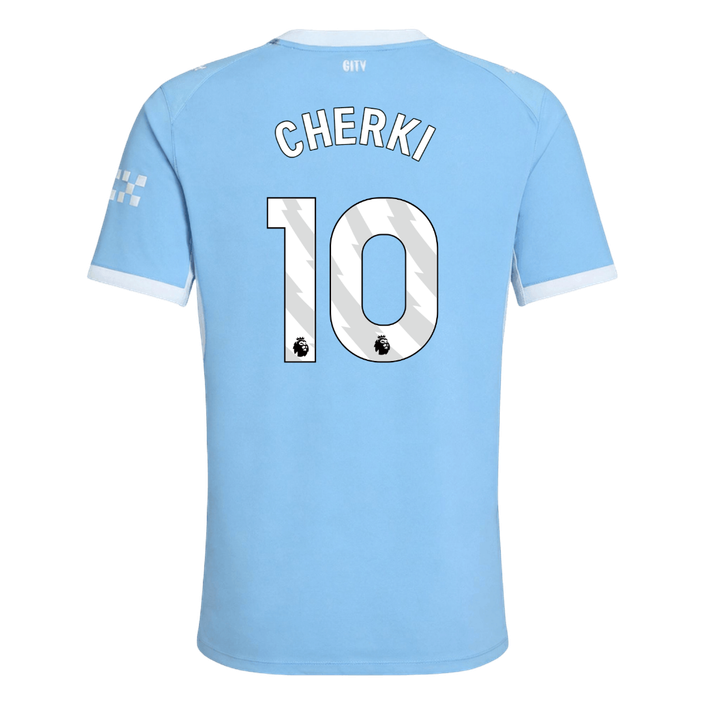 Manchester City kotipelipaita 2026/27 – Cherki #10 (pelaajaversio) – lisänäkymä 3