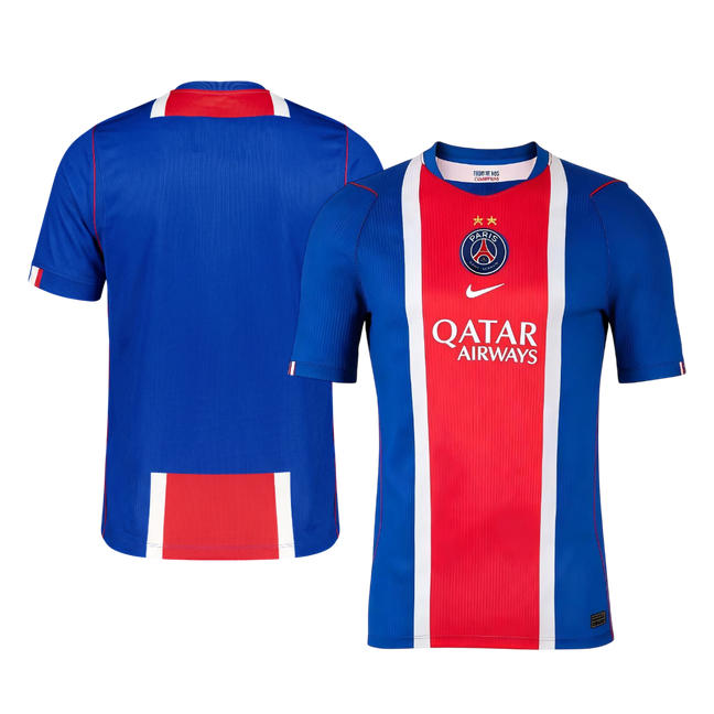 PSG kotipelipaita 2026/27 – etu- ja takapuoli