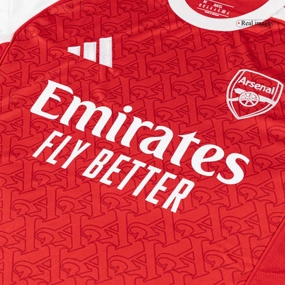 Arsenal 2025/26 Koti Pelipaita Miesten SALIBA #2 [PREMIUM]