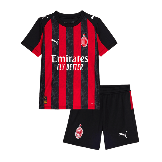 AC Milan 2025/26 Koti Pelipaitasetti Lasten