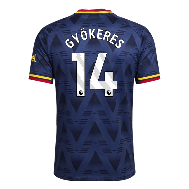 Arsenal vieraspelipaita 2026/27 – Gyökeres #14 (pelaajaversio) – lisänäkymä 3