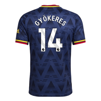 Arsenal vieraspelipaita 2026/27 – Gyökeres #14 (pelaajaversio) – lisänäkymä 3