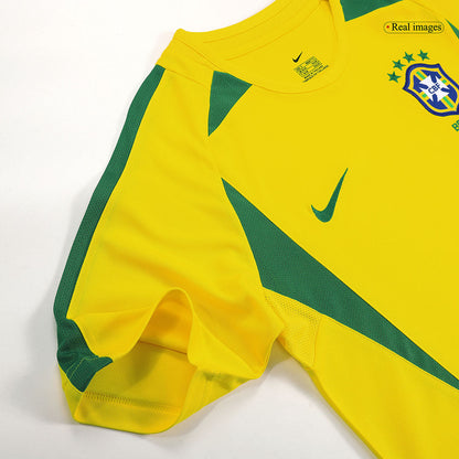 Brazil 2002/03 Koti Retro-pelipaita Miesten