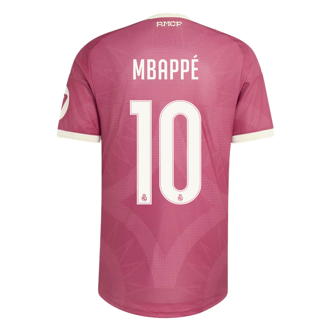 Real Madrid kolmas pelipaita 2026/27 – Mbappé #10 (pelaajaversio) – lisänäkymä 3