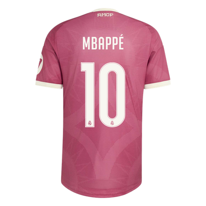 Real Madrid kolmas pelipaita 2026/27 – Mbappé #10 (pelaajaversio) – lisänäkymä 3