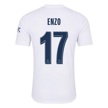 Manchester City kolmas pelipaita 2026/27 UCL – Enzo #17 (pelaajaversio) – lisänäkymä 3