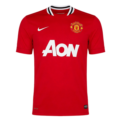 Manchester United 2011/12 Koti Retro-pelipaita Miesten