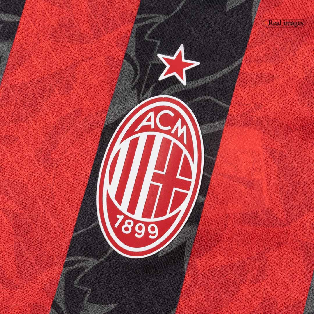 AC Milan 2025/26 Koti Pelipaita (Player Version) Miesten