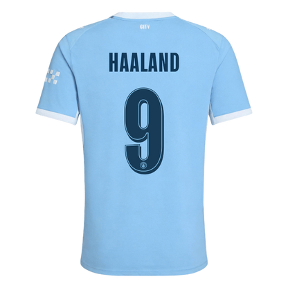 Manchester City kotipelipaita 2026/27 UCL – Haaland #9 (pelaajaversio) – lisänäkymä 3
