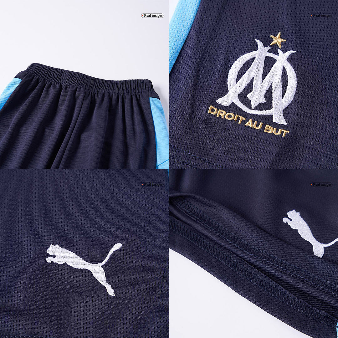 Marseille 2025/26 Vieras Pelipaitasetti Lasten