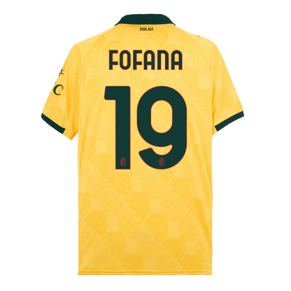 AC Milan 2025/26 Kolmas Pelipaita Miesten FOFANA #19