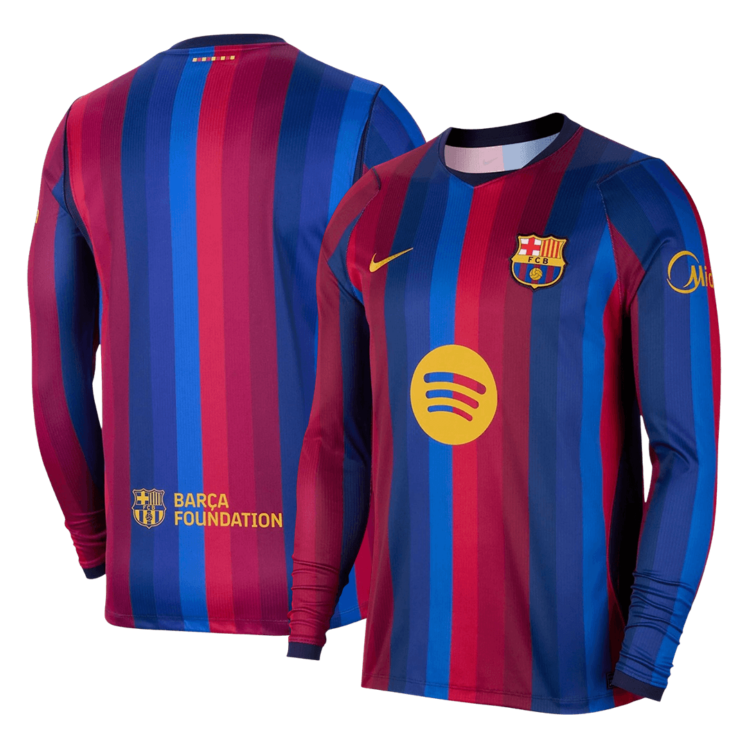 Barcelona Pitkähihainen Koti pelipaita 2026/27 –