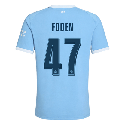 Manchester City Kotipelipaita 2026/27 UCL – FODEN #47 (Pelaajaversio)