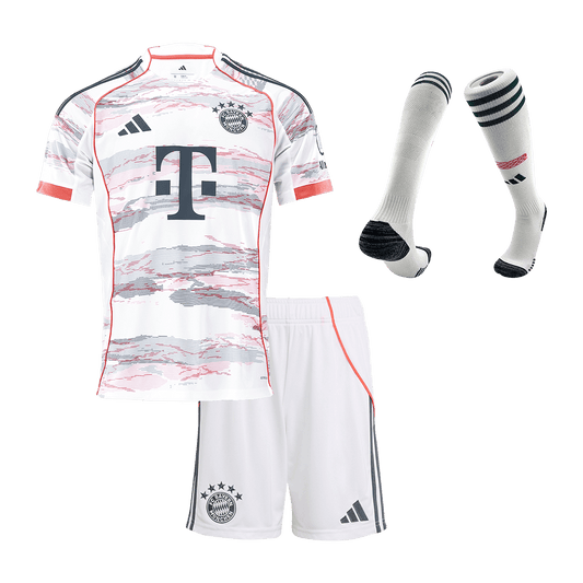 Bayern Munich 2025/26 Vieras Lasten täydellinen peliasu
