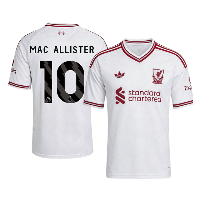 Liverpool vieraspelipaita 2026/27 – Mac Allister #10