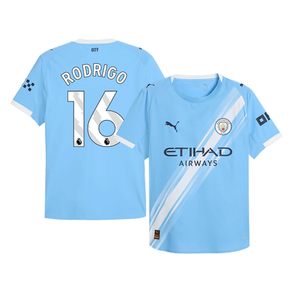 Manchester City 2025/26 Koti Pelipaita (Player Version) Miesten RODRIGO #16