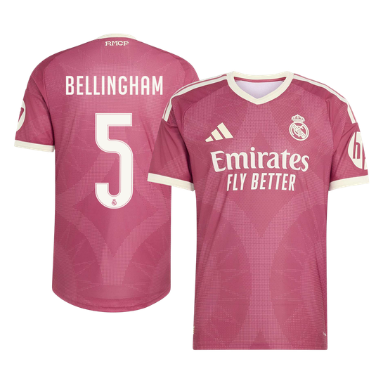 Real Madrid kolmas pelipaita 2026/27 – Bellingham #5 (pelaajaversio)