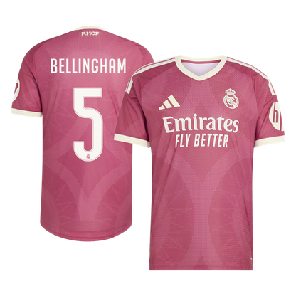 Real Madrid kolmas pelipaita 2026/27 – Bellingham #5 (pelaajaversio)