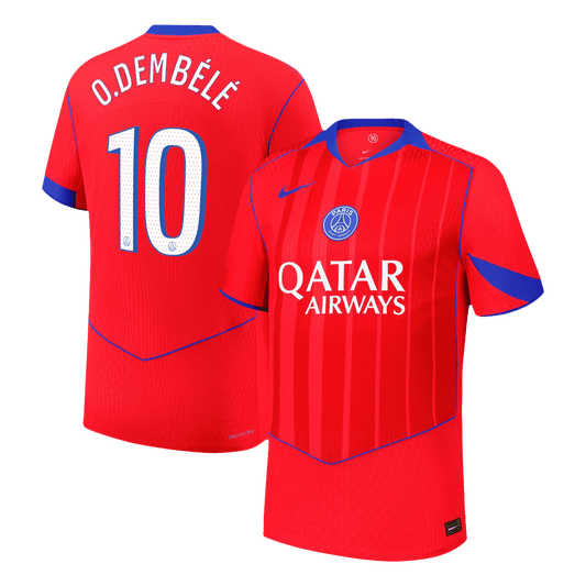 PSG 2025/26 Kolmas Pelipaita (Player Version) Miesten O.DEMBÉLÉ #10