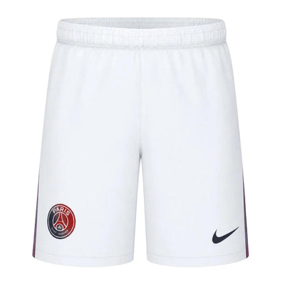 PSG vierasjalkapallosetti 2026/27 – shortsien etupuoli